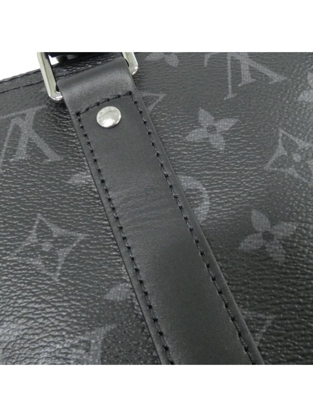 Louis Vuitton Monogram Eclipse Keepall Bandouliere 35 cm Boston Bag - Picture 3 of 6